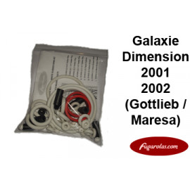 Rubber Ring Kit - Kit Gomas - 2001 / Galaxie / Dimension (Gottlieb) / 2002 (Maresa)
