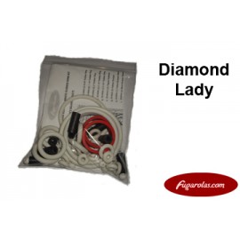 Rubber Rings Kit - Diamond Lady (Gottlieb / Premier)