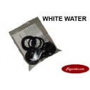 Rubber Rings Kit - White Water (Black)