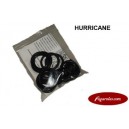 Rubber Rings Kit - Hurricane (Black)