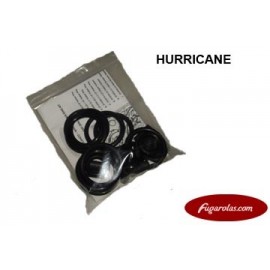 Rubber Rings Kit - Hurricane (Black)