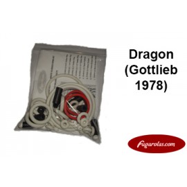 Rubber Rings Kit - Dragon (1978 Gottlieb)