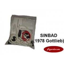 Rubber Rings Kit - Sinbad (1978 Gottlieb)