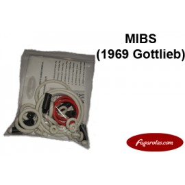 Rubber Rings Kit - MIBS / Bowling Queen / Rack-a-Ball (Gottlieb 1969)