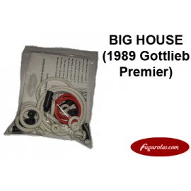 Rubber Rings Kit - Big House (Gottlieb / Premier)