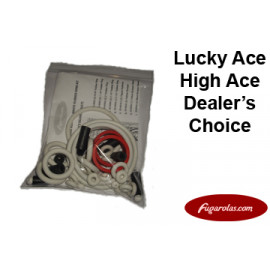 Rubber Rings Kit - Lucky Ace / High Ace / Dealer's Choice (Williams/Segasa)