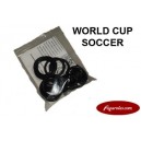 Rubber Rings Kit - World Cup Soccer (Black)