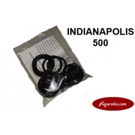 Rubber Rings Kit - Indianapolis 500 (Black)
