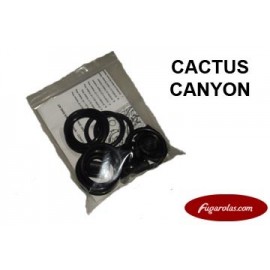 Rubber Rings Kit - Cactus Canyon (Black)