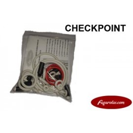 Rubber Rings Kit - Checkpoint (White)