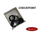 Rubber Rings Kit - Checkpoint (Black)