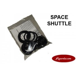 Rubber Rings Kit - Space Shuttle -Williams- (Black)