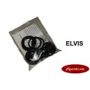 Rubber Rings Kit - Elvis (Black)