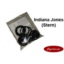 Rubber Rings Kit - Indiana Jones -Stern- (Black)