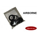 Rubber Rings Kit - Airborne (Black)
