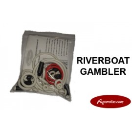 Rubber Rings Kit - Riverboat Gambler (White)