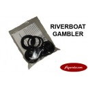 Rubber Rings Kit - Riverboat Gambler (Black)