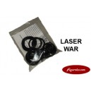 Rubber Rings Kit - Laser War (Black)