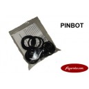 Rubber Rings Kit - Pinbot (Black)