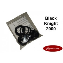 Rubber Rings Kit - Black Knight 2000 (Black)